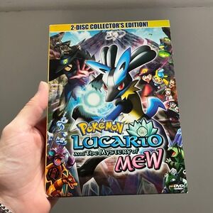 Pokemon Lucario and the Mystery of Mew 2-Disc Collectors Edition DVD 2006 VIZ